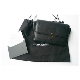 JEROME DREYFUSS - Wallet 360 Bive nine black 2021 Black