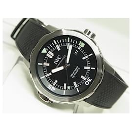 IWC-IWC Aquatimer Automatic black Dial rubber IW329001 Genuine goods Mens-Black