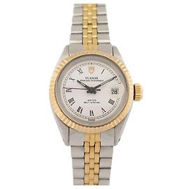 Autre Marque relógio Tudor 92413 PRINCESA OYSTERDATE 25 RELÓGIO AUTOMÁTICO DE OURO E AÇO MM Prata
