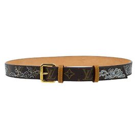 Louis VUITTON belt by Marc Jacobs Brown