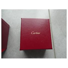 Cartier-nueva caja de anillo cartier con sobrecaja-Roja