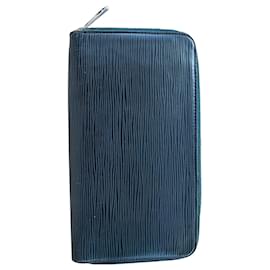 Louis Vuitton-Flinke Brieftasche aus Epi-Leder-Dunkelgrün