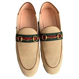 Gucci-Gucci Jordaan loafers-Cream