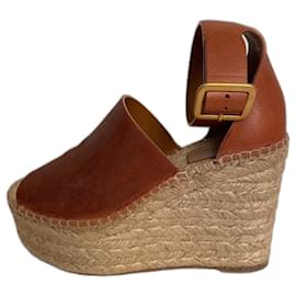 Chloé Espadrilles Cognac