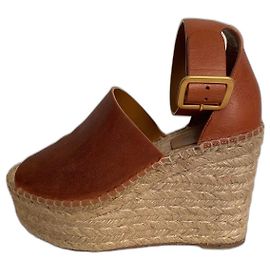Chloé espadrillas Cognac