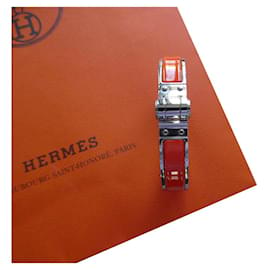 Hermès-bracelet hermès charnière neuf jamais porté avec boite-Rouge