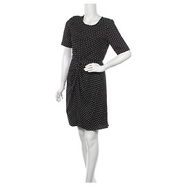 Robe à pois Steffen Schraut Noir Noir