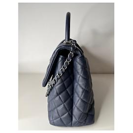 Chanel-Coco Handle-Blue,Navy blue
