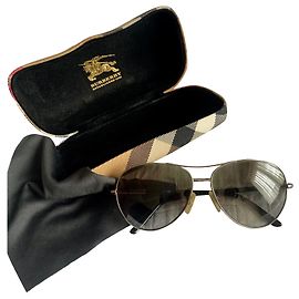 aviatore burberry Marrone