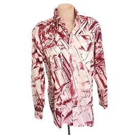 Jc De Castelbajac Camisa do Batman Castelbajac Legend Branco Bordeaux