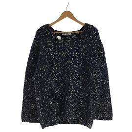JACQUEMUS-Pullover (dick) / M / Wolle / NVY / Feinstrick Marineblau