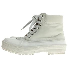 JACQUEMUS Stiefel / 37 / WHT / meuniers hautes boot Weiß