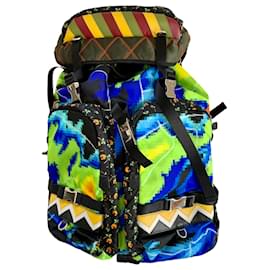 Prada-Multicolor Palme backpack-Multiple colors