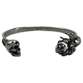 Alexander McQueen / Skull / Skull / Spider / Bangle / Silver / Accessories / Silver / Import Silvery