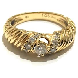 Dior-*Dior Diamond Jewelry Ring No. 11 / Ring K18 Ladies Gold Yellow Gold-Golden