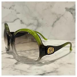 Balenciaga-occhiali da sole-Verde