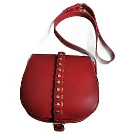 Ba&Sh Bolsos de mano Roja