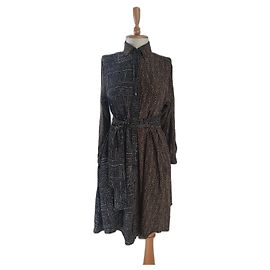 Weekend Max Mara Vestidos Multicor Estampa de leopardo