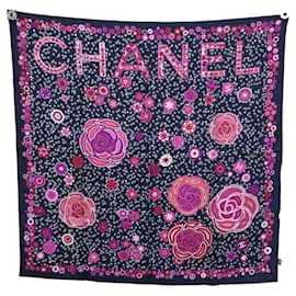 Chanel Sciarpe di seta Multicolore