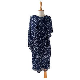 Robe Ralph Lauren bleue en polyester Bleu