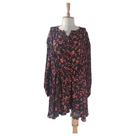 Robe Free People en viscose Multicolore