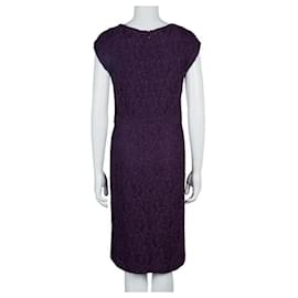 Diane Von Furstenberg-DvF Katrina lace dress in burgundy/purple-Purple