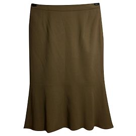 Jupe Valentino taupe Marron Taupe