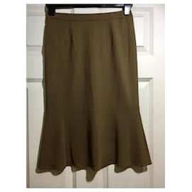 Valentino-Valentino skirt in taupe-Brown,Taupe