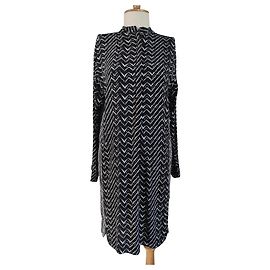 Robe Noa Noa Noir Blanc Viscose Noir Blanc