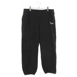 *calças compridas de moletom com logotipo da campanha BALENCIAGA Preto
