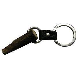 Yves Saint Laurent Mombasa key ring. Silvery