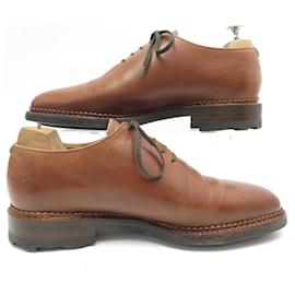 Autre Marque-ZAPATOS BOWEN EPSON RICHELIEU DE UN CORTE 8 42 zapatos de cuero marrón-Castaño