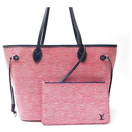SAC A MAIN LOUIS VUITTON NEVERFULL M54546 EN CUIR DENIM EPI CABAS POCHETTE Autre