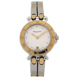 RELÓGIO PEQUIGNET MOOREA 7711318 23 RELÓGIO MM QUARTZO OURO E AÇO AÇO OURO Prata