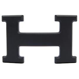 Hermès-NEW HERMES BELT BUCKLE H BUCKLE 5382 MATT BLACK PVD PLATED METAL BUCKLE-Black