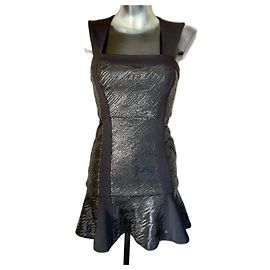 Robe noire en polyester Bcbg Max Azria Noir