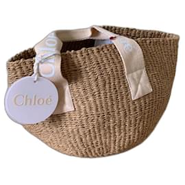 Chloé-Chloe Basket-Beige