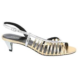Céline-Sandals-Silvery,Golden
