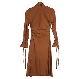 ACNE STUDIOS (Acne) Acne / Vestido de algodão pesado Deera / Vestido de manga comprida / 36 / Algodão / Laranja Laranja