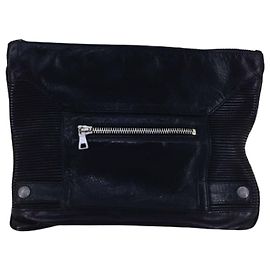 * BALMAIN (balmain) pochette da uomo in pelle Nero