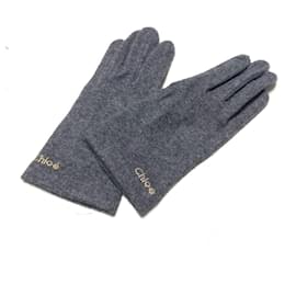 Chloé Chloe Gloves Grey