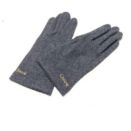 Chloé Guantes de Chloe Gris