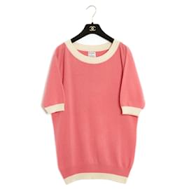 Chanel-pink flamingo cashmere fr38/40-Rose