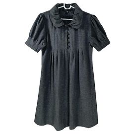 Marc Jacobs Wool Dress Grey Grey
