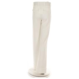 Victoria Beckham-calça, leggings-Branco