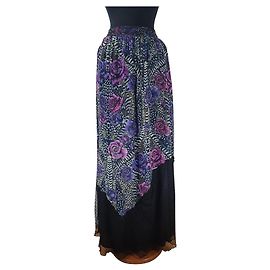 Saia longa Just Cavalli multicolorida Multicor