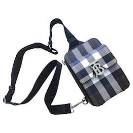 Burberry Sacs Porte-documents Marron