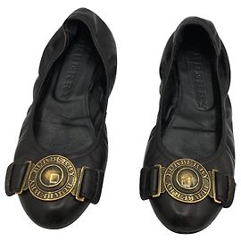 Burberry Sapatilhas de ballet Preto
