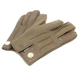Hermès-Hermès Gloves-Beige