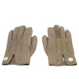 Hermès-Hermès Gloves-Beige